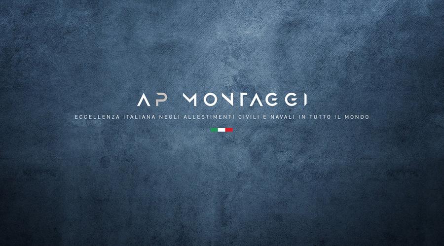 AP Montaggi - Civil and Naval installation - New logo for AP Montaggi